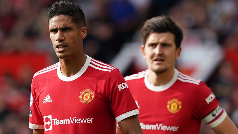 Raphael Varane and Harry Maguire