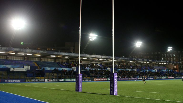 General view of Cardiff Arms Park