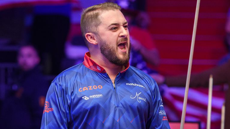 LONDON, UNITED KINGDOM. 08th Dec, 2021..during MOSCONI CUP 2021 at Alexandra Palace on Wednesday, December 08, 2021 in LONDON ENGLAND..Credit: Taka G Wu/Matchroom Multi Sport