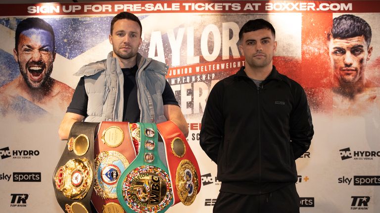 Josh Taylor and Jack Catterall meet in London!