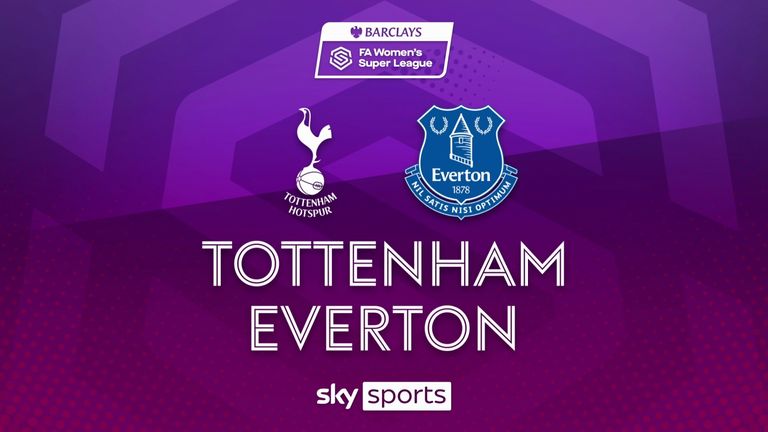 WSL: Tottenham 1-0 Everton