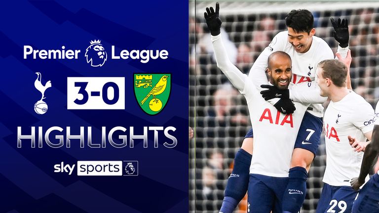 Moura marque un but étonnant lors de la victoire de Tottenham contre Norwich