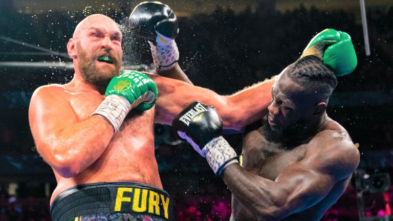 Tyson Fury, Deontay Wilder 