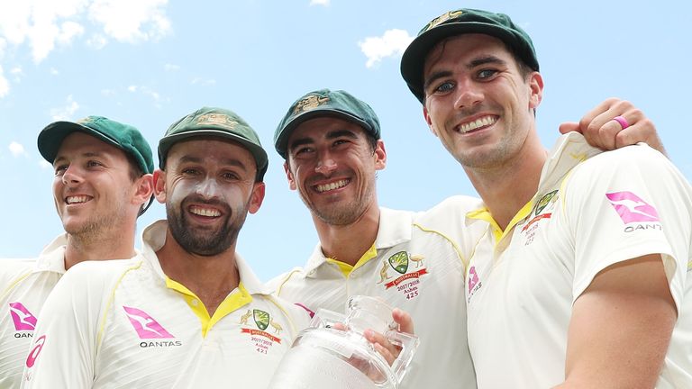 Australia's bowling attack during 2017/18 Ashes (Getty Images)