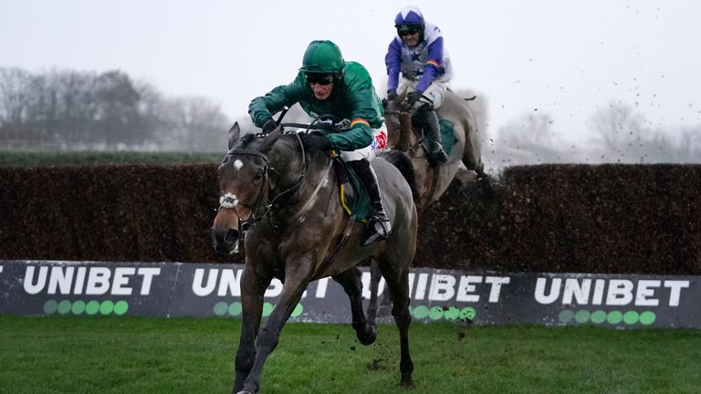 Zambella ridden Daryl Jacob winning at Aintree