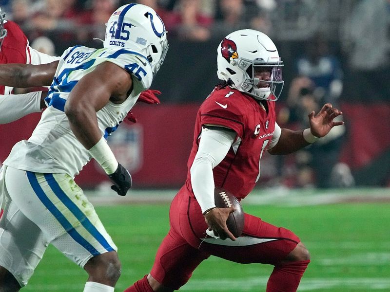 Indianapolis Colts face the Arizona Cardinals in Phoenix on