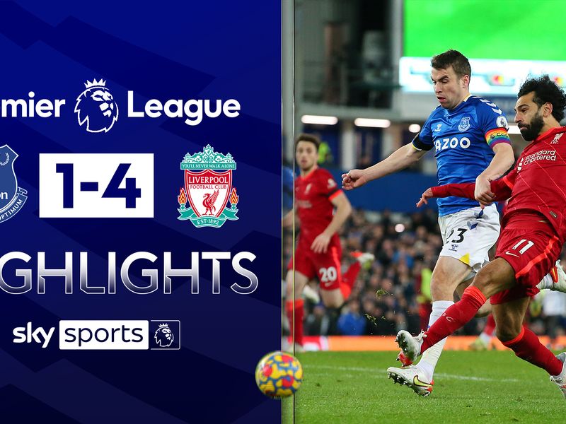 Liverpool hit 10-man Everton for four