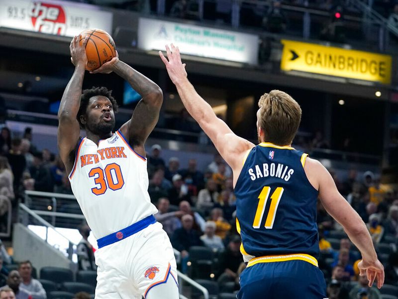 Knicks 102-122 Pacers: The Pacers beat the Knicks with all five