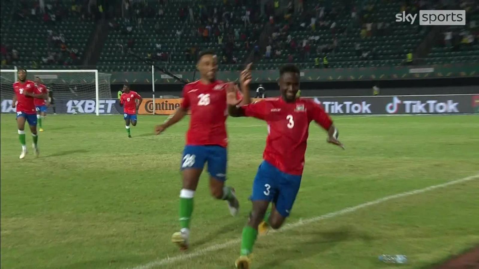 Gambia 1-0 Tunisia: Jallow strikes late on as Gambia stun Tunisia and