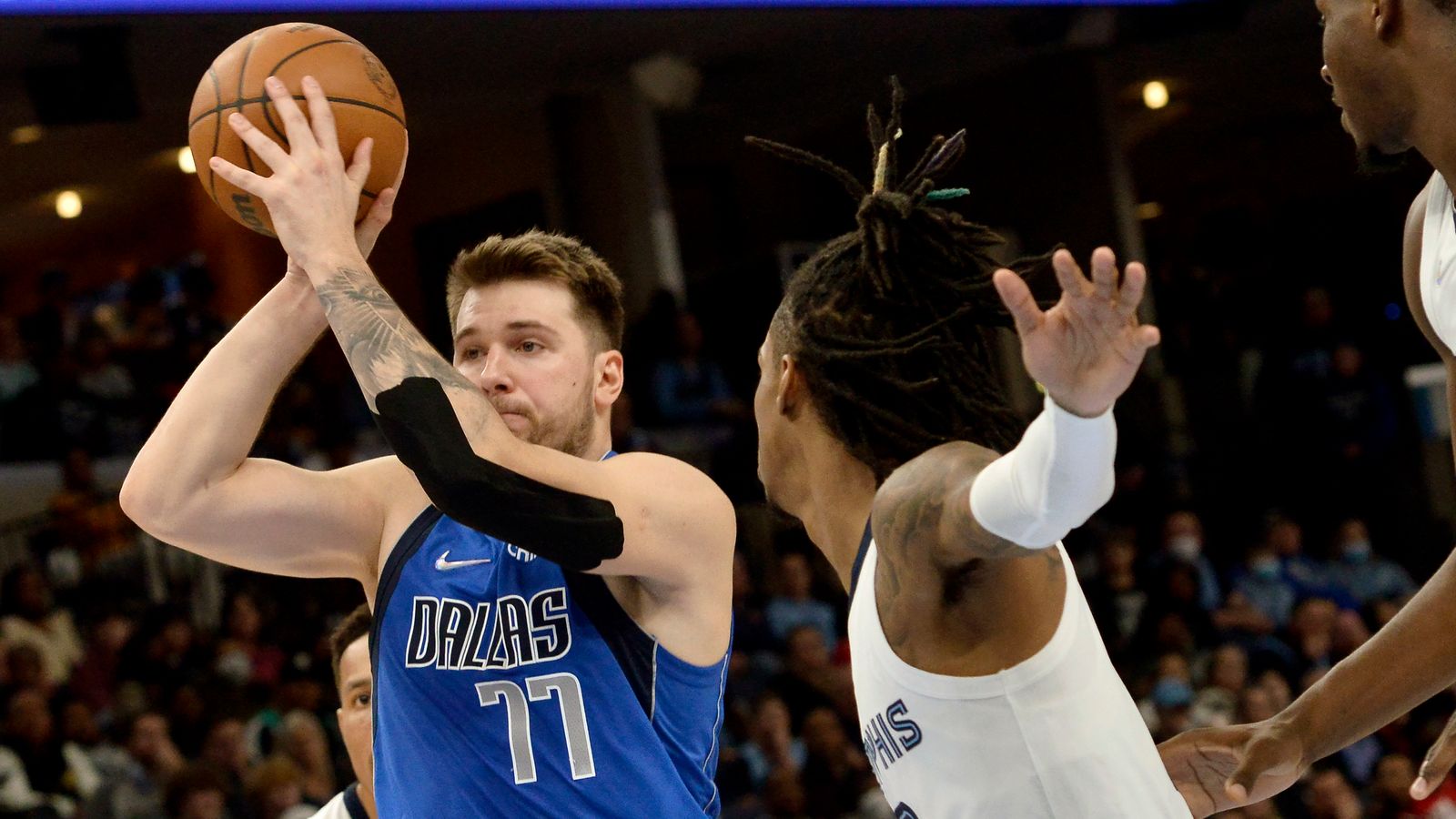 Dallas Mavericks' Luka Doncic records a triple-double in their win over ...