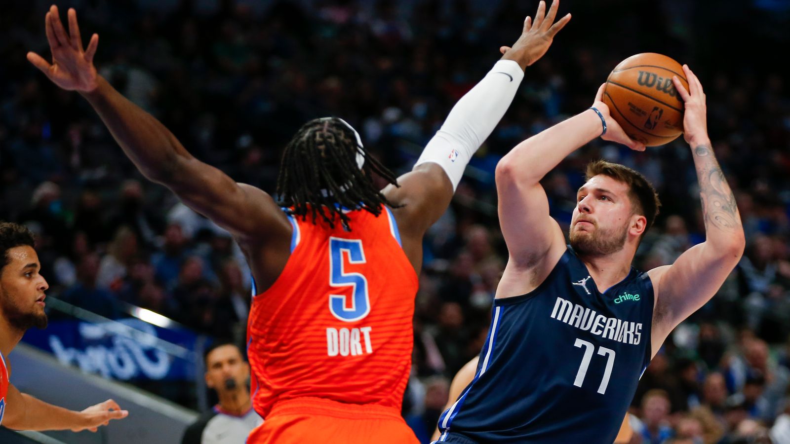 Luka Doncic stars with tripledouble over the Oklahoma City Thunder