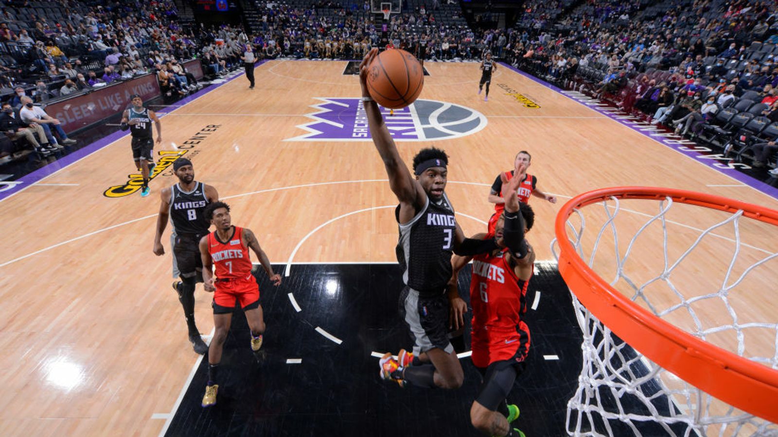 Terence Davis goes coast-to-coast and finishes with huge poster! | NBA ...