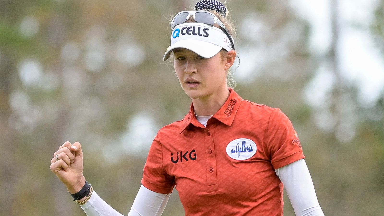 Nelly Korda: World No 1 takes the lead at Tournament of Champions halfway stage