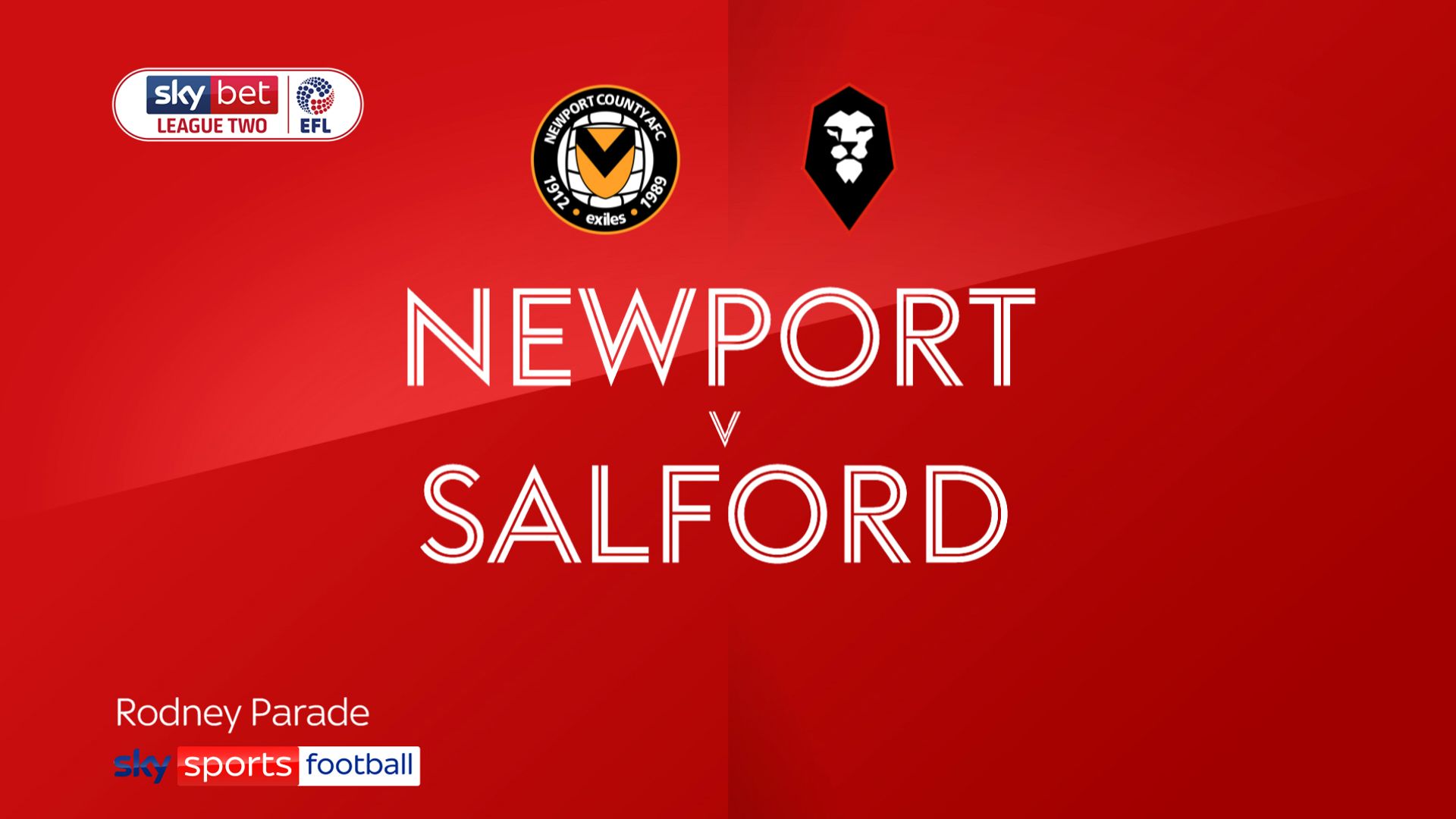 Newport 2 – 3 Salford City