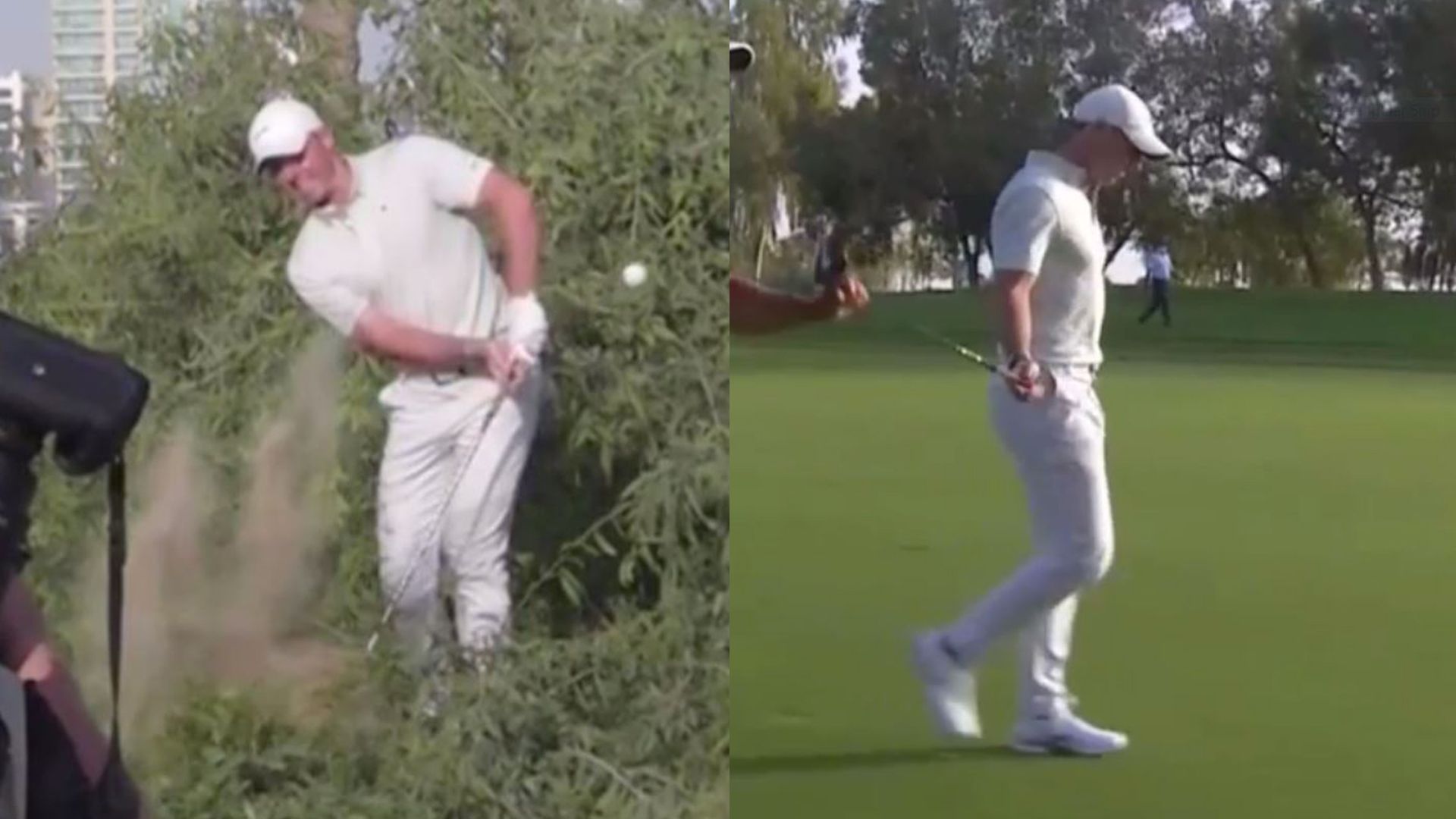 Miraculous save and calamitous mistake - Rory's dramatic finish