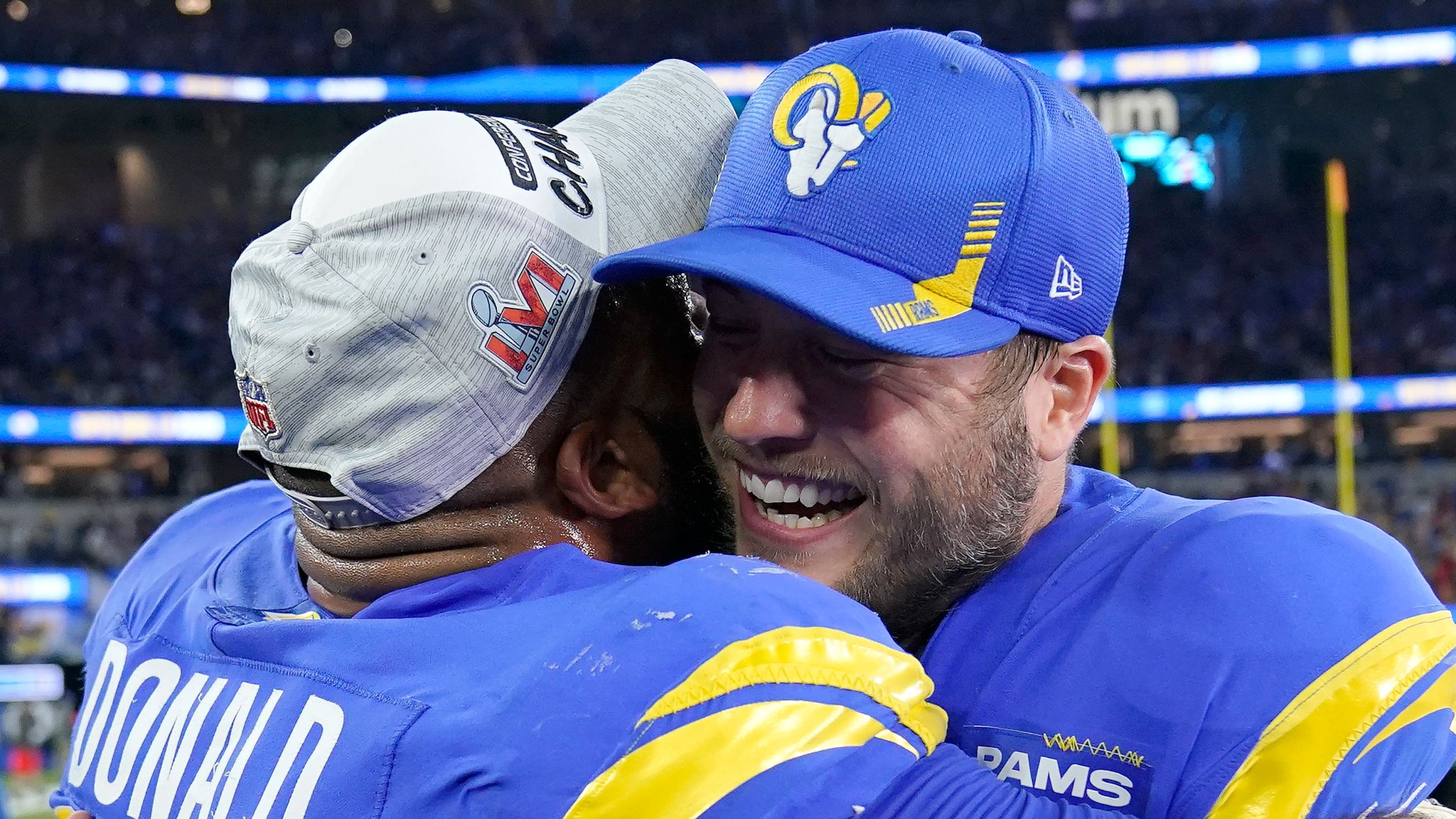 Super Bowl LVI: Matthew Stafford, Cooper Kupp, Aaron Donald