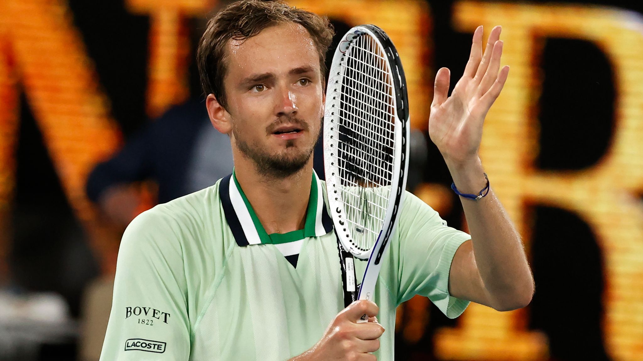 Australian Open Daniil Medvedev fights back from the brink of defeat to set up Stefanos Tsitsipas showdown Tennis News Sky Sports