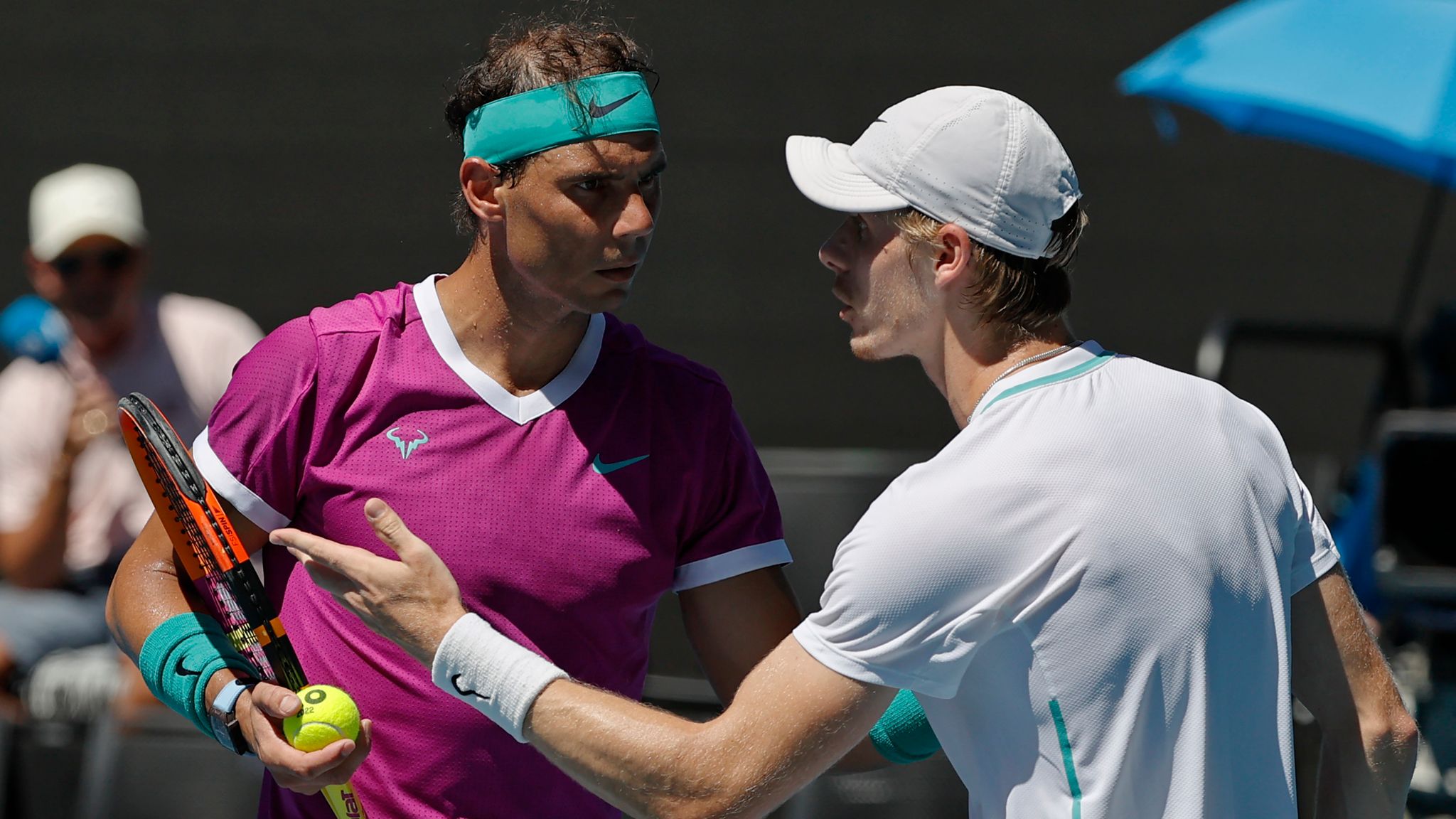 Australian Open Denis Shapovalov claims Rafael Nadal receives preferential treatment Tennis News Sky Sports