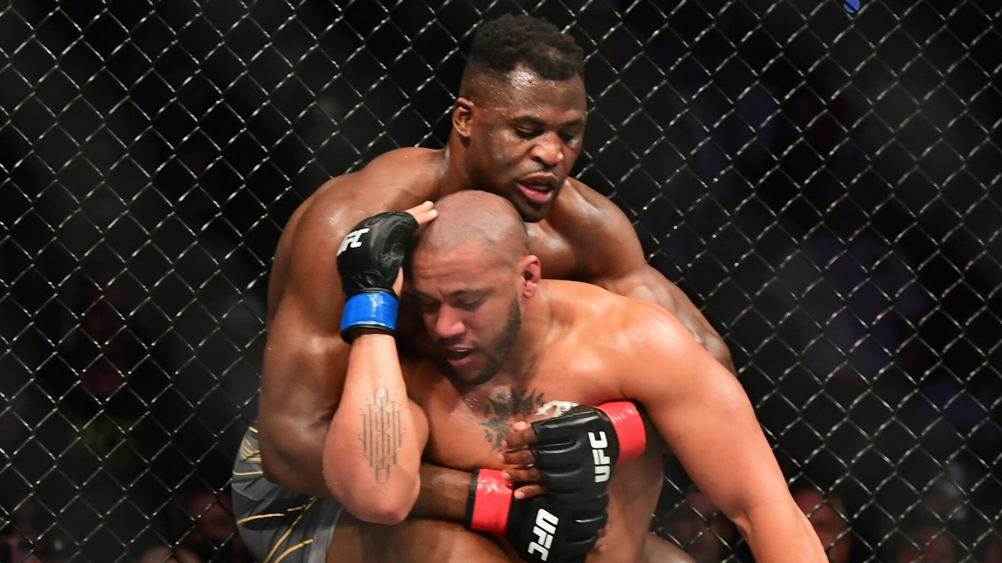 UFC 270 Francis Ngannou beats Ciryl Gane via unanimous decision to retain heavyweight title WWE News Sky Sports