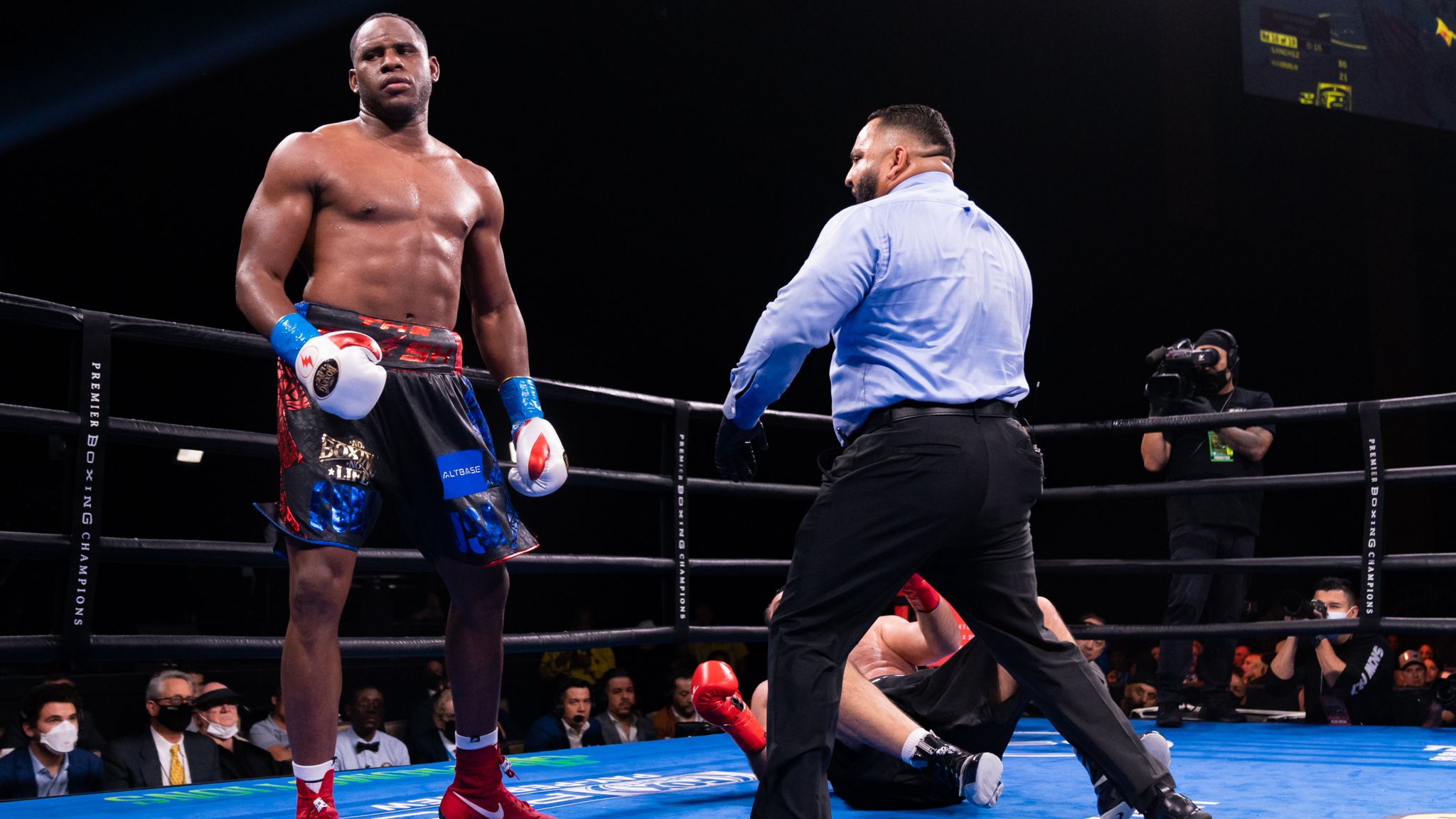 Frank Sanchez, the emerging Cuban heavyweight force, stayed unbeaten by