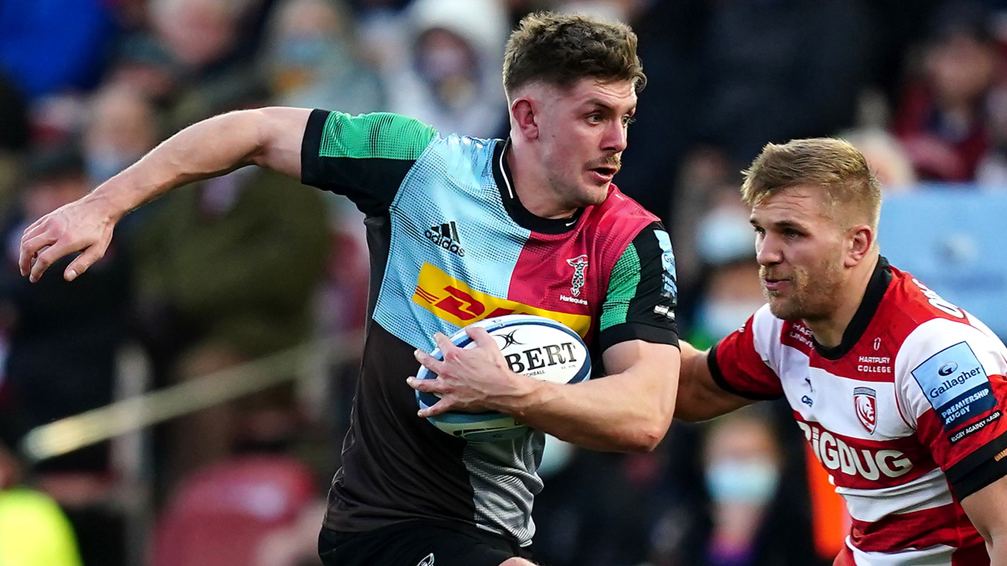 Gallagher Premiership Harlequins edge out Gloucester, Leicester Tigers still unbeaten, Saracens win Rugby Union News Sky Sports