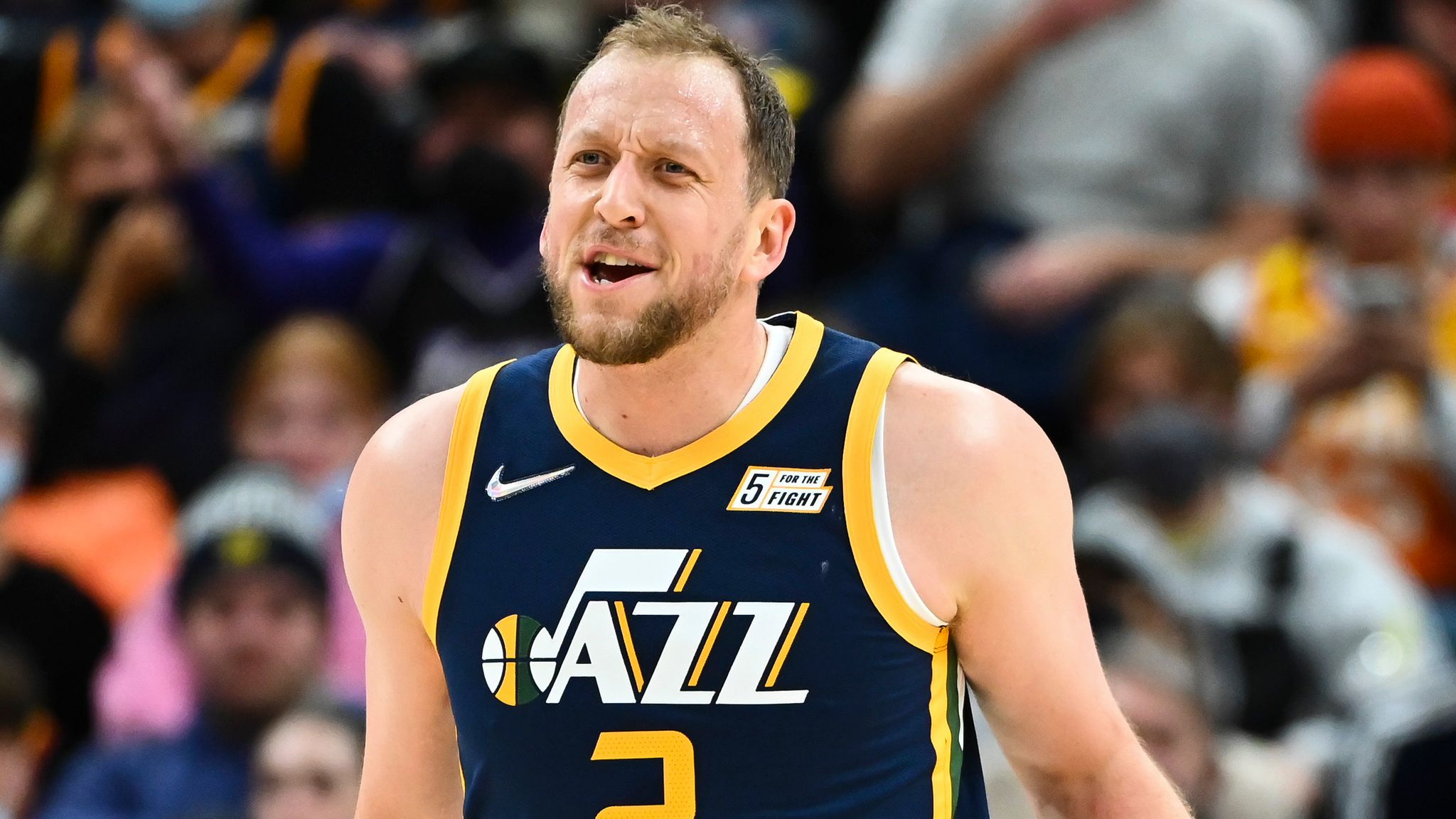 Boomers' Joe Ingles may have played his final game for the Utah Jazz after  suffering an ACL injury - ABC News