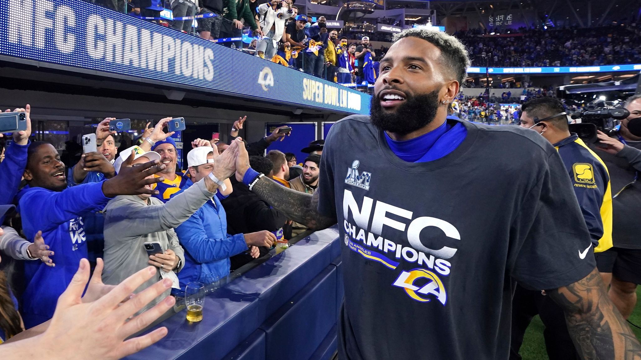 Los Angeles Rams NFC champs, Super Bowl bound: Where to buy T-shirts, hats,  jerseys and more 