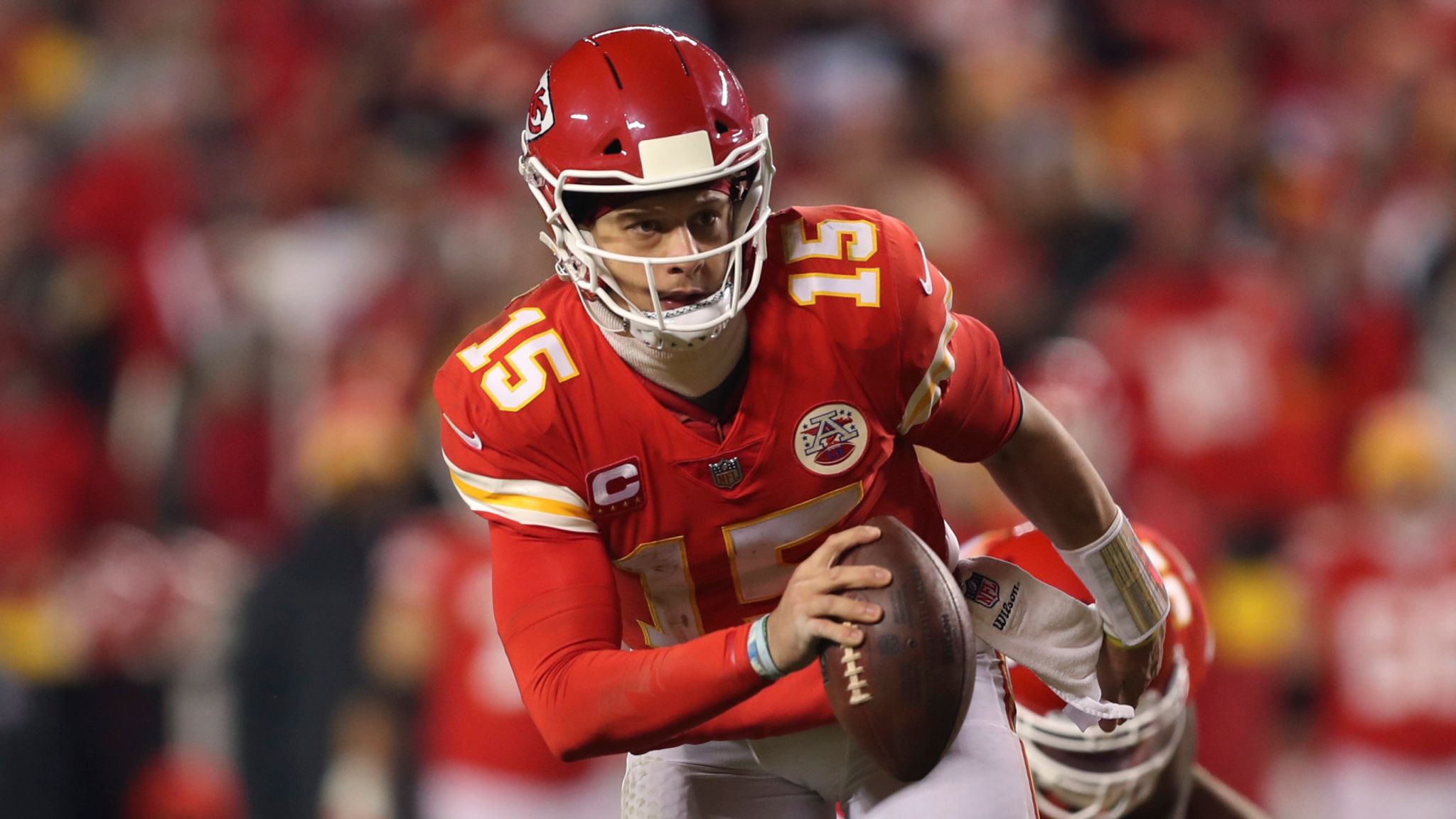 Buffalo Bills 36-42 Kansas City Chiefs: Patrick Mahomes throws