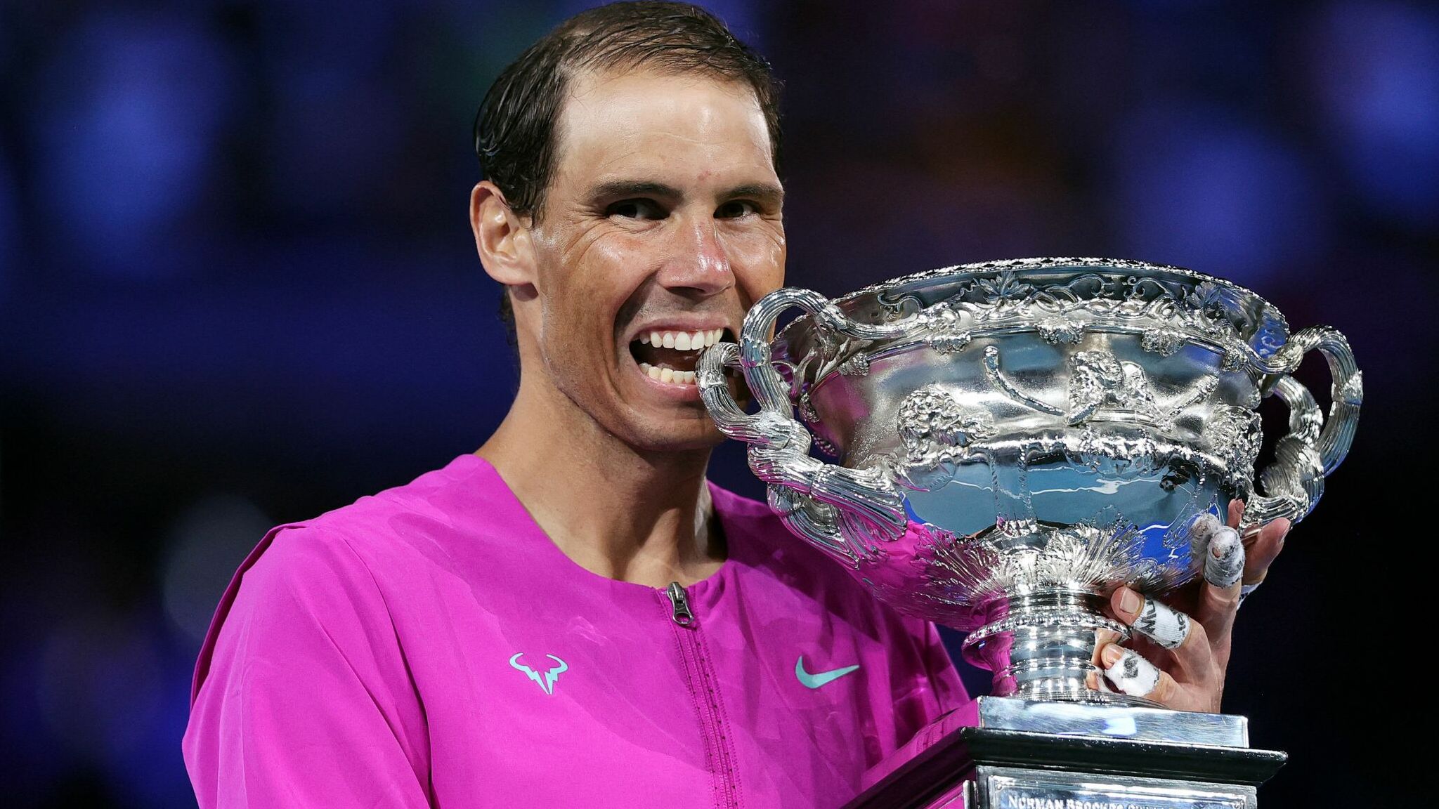 Australian Open Rafael Nadal defeats Daniil Medvedev in five-set epic to win record 21st Grand Slam title Tennis News Sky Sports