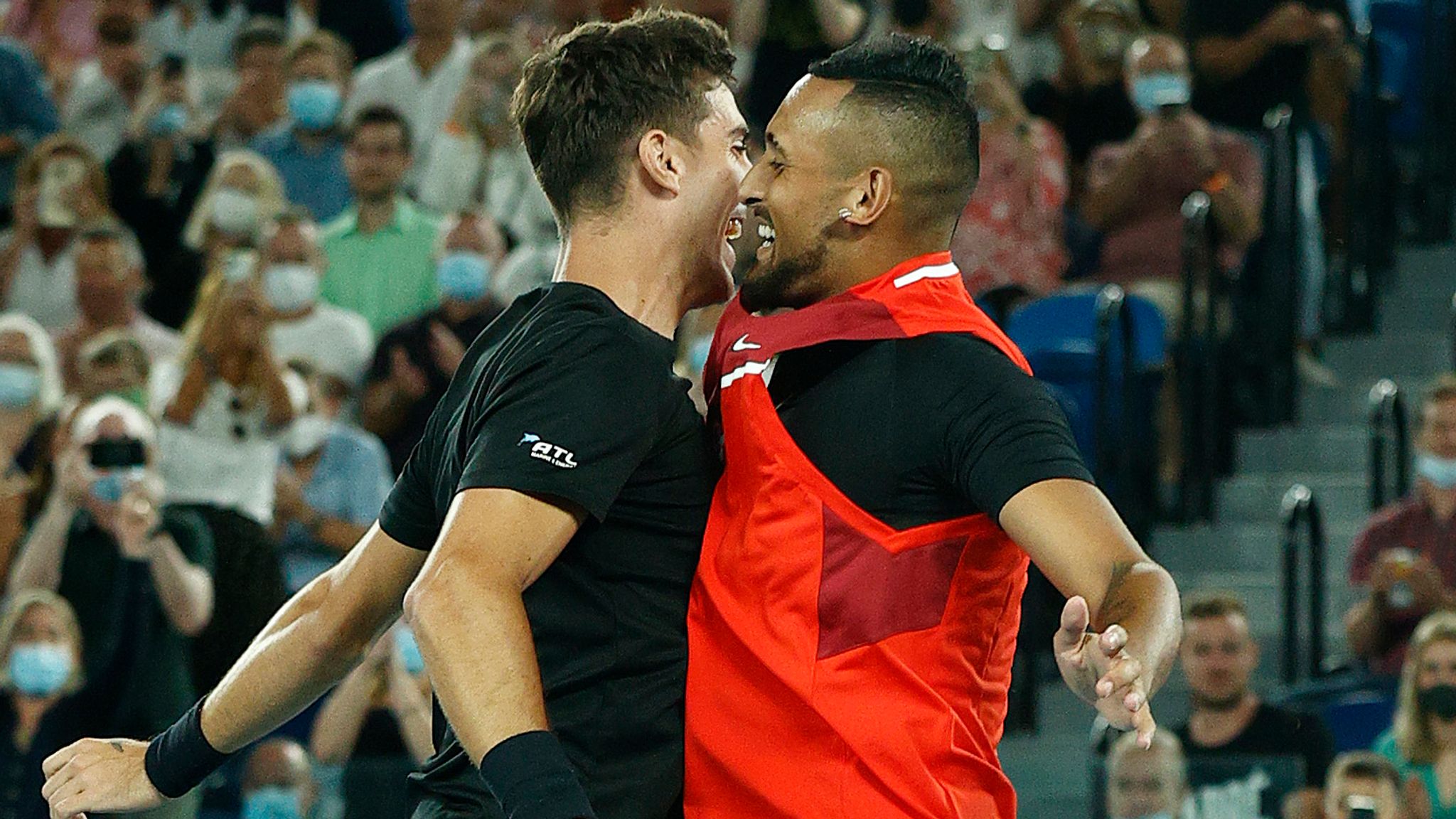 Australian Open Nick Kyrgios and Thanasi Kokkinakis win mens doubles title Tennis News Sky Sports