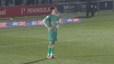 Tranmere keeper howler gifts Salford goal