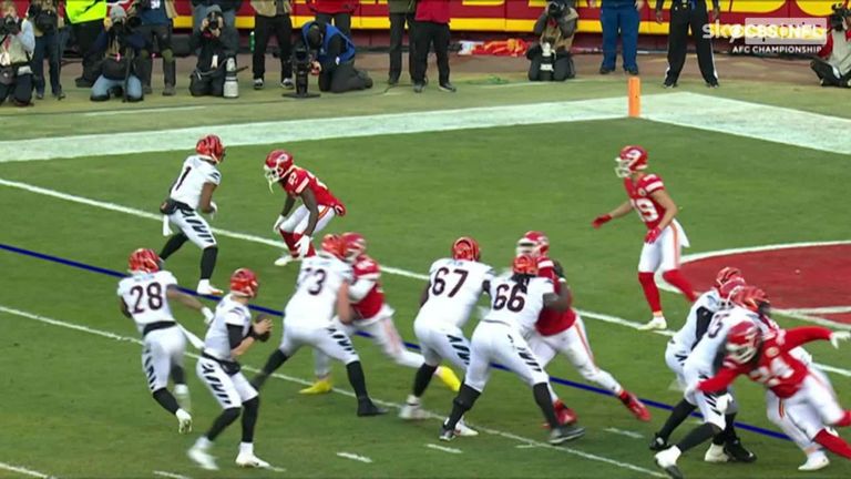 Cincinnati Bengals 27-24 Kansas City Chiefs: Evan McPherson kicks