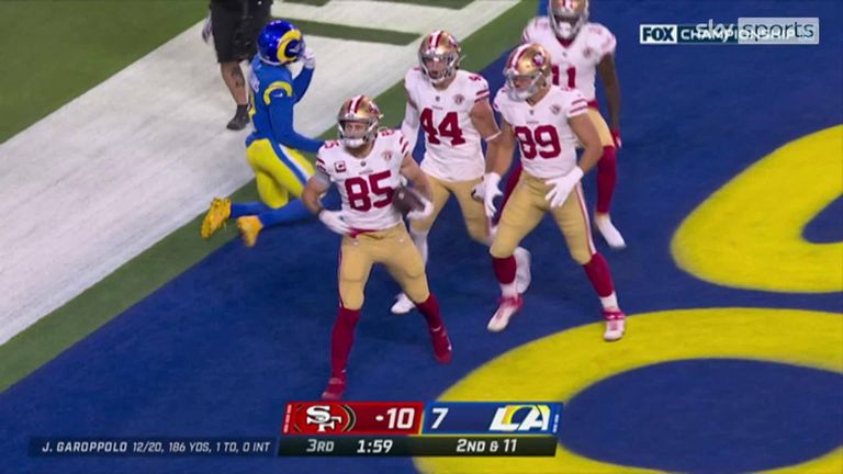 Los Angeles Rams headed to Super Bowl LVI after defeating the San Francisco  49ers 20-17