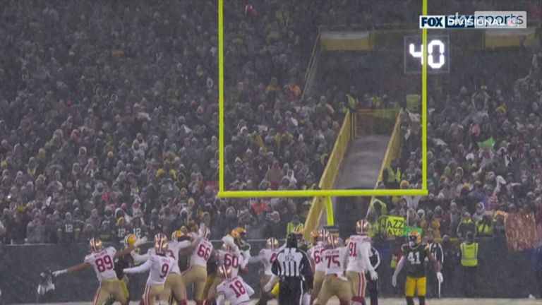 San Francisco 49ers 13-10 Green Bay Packers: Aaron Rodgers denied