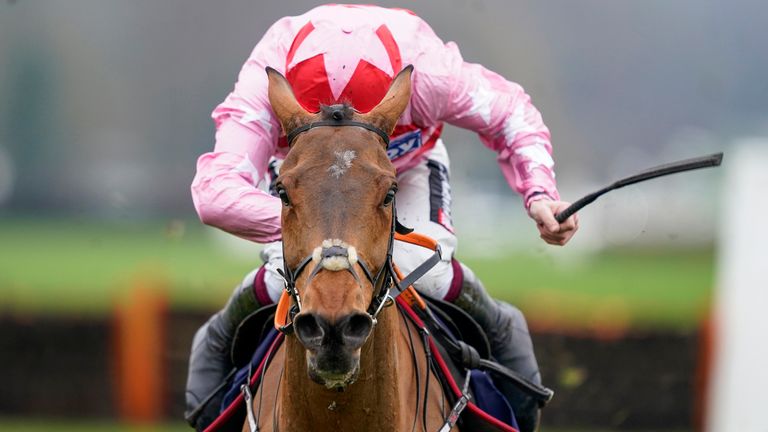 Aidan Coleman riding Brewin'upastorm