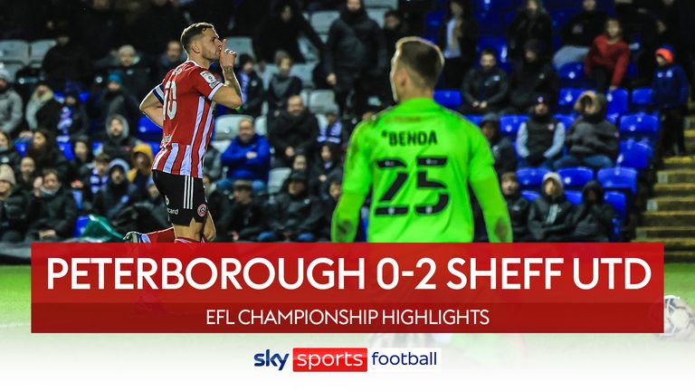 Peterborough v Sheffield Utd