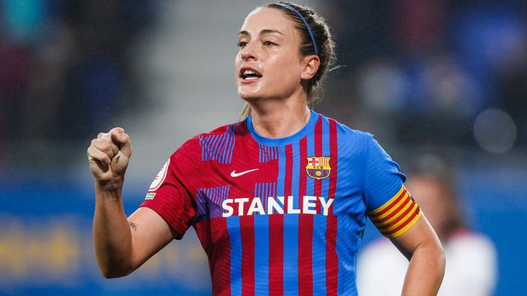 Barcelona&#39;s Alexia Putellas won the FIFA Best women&#39;s award