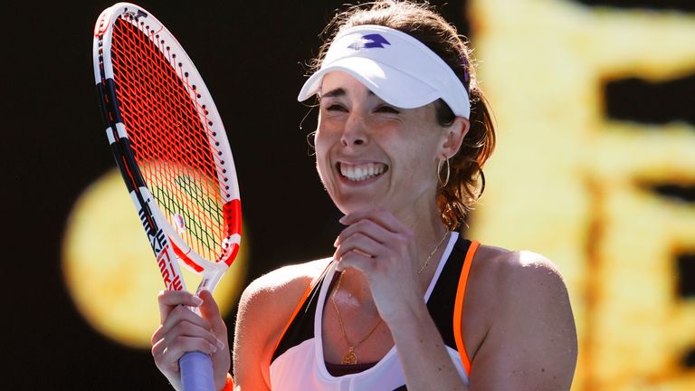 Alize Cornet stunned Simona Halep in three gruelling sets to reach the quarter-finals of the Australian Open
