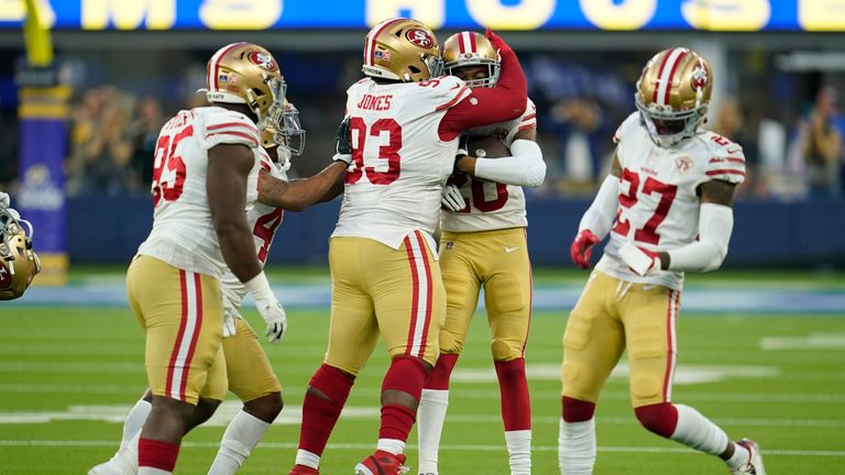 San Francisco 49ers 27-24 Los Angeles Rams: Robbie Gould's field goal in  overtime helps 49ers clinch playoff spot with victory against Rams, NFL  News