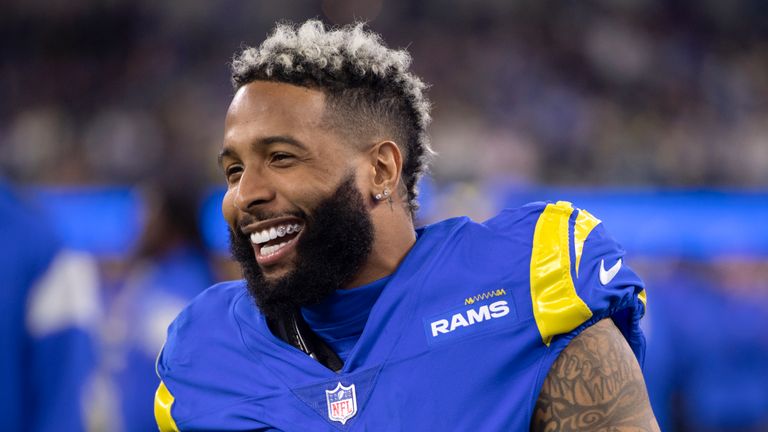 Odell Beckham Jr joined the Los Angeles Rams in November after being released by the Cleveland Browns