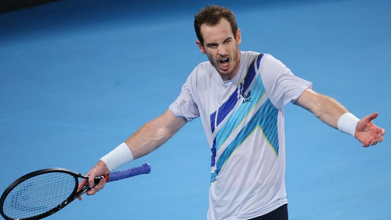 Andy Murray was playing in his first ATP final since 2019
