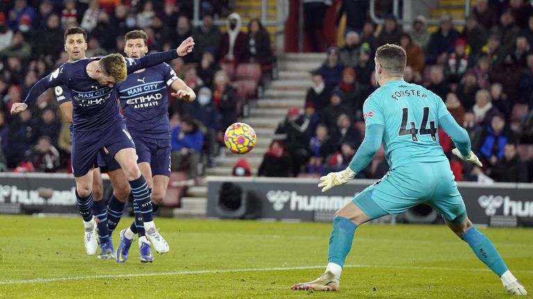 Aymeric Laporte levels the score at at 1-1