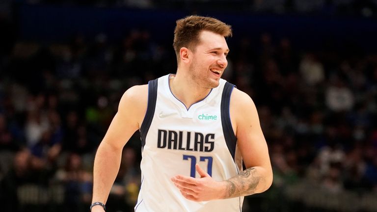 Luka Doncic poured in 41 points as the Dallas Mavericks edged out the Toronto Raptors.
