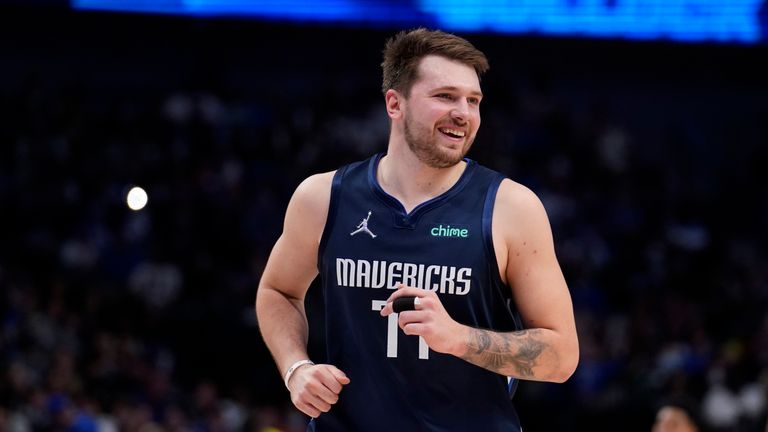 Luka Doncic's spectacular buzzer-beating three | NBA News | Sky Sports