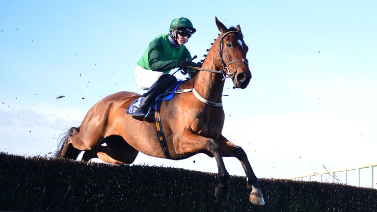 Blue Lord and Paul Townend on their way to winning for trainer Willie Mullins and owners Simon Munir and Isaac Souede.