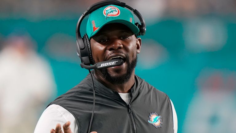 The Miami Dolphins fired Brian Flores on Monday