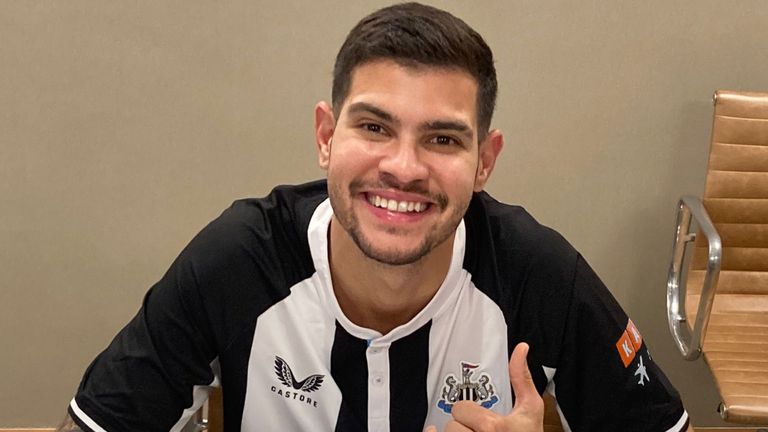 Bruno Guimaraes rejoint Newcastle