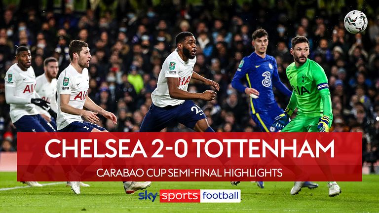 Carabao Cup: Chelsea take command of Carabao Cup semi-final with victory  over Tottenham