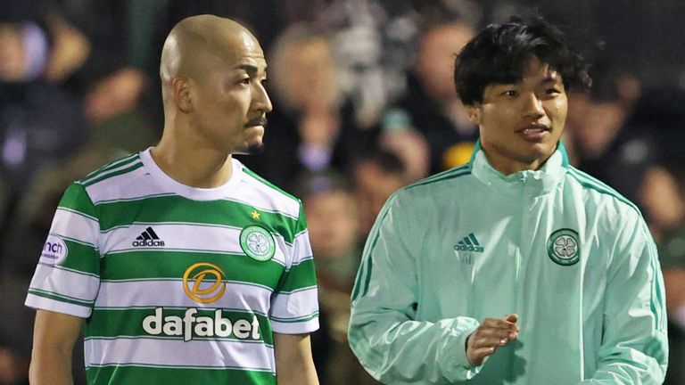 Daizen Maeda and Reo Hatate joined Celtic on January 1