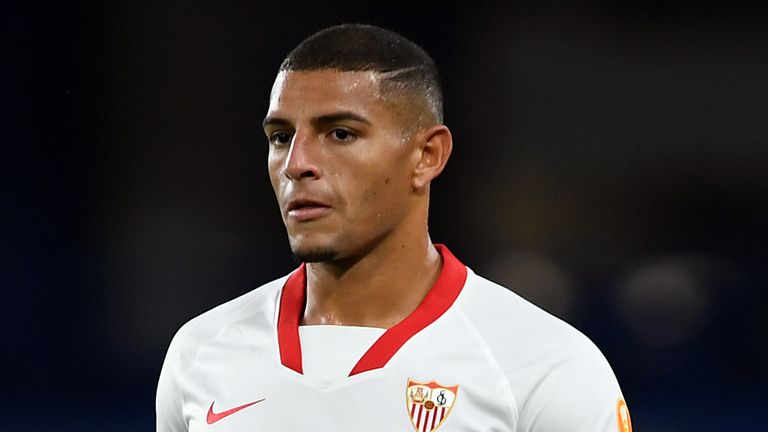 Diego Carlos during the Champions League match against Chelsea at Stamford Bridge, London.